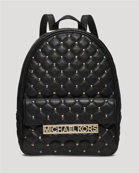 michael kors kim studded medium backpack|Michael Kors slater backpack.